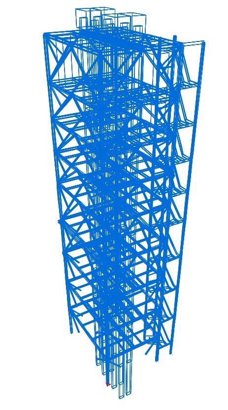 Estructura metálica – Torre de Norias